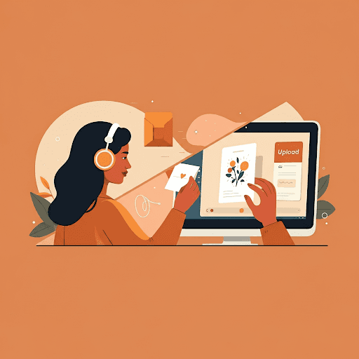 Design your card using our online tool or upload your own artwork.