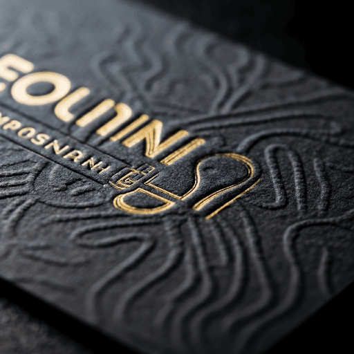 Embossed Business Cards