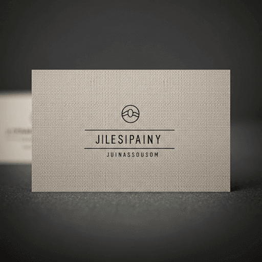 Linen Business Cards