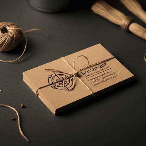 Kraft Business Cards