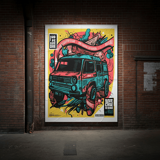 Bold and Vibrant Posters
